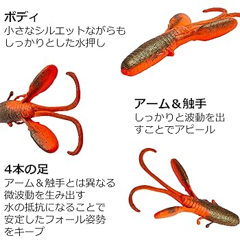 Amazon.co.jp: Berkley(バークレー) ガルプ!SWファットホッグ2.2